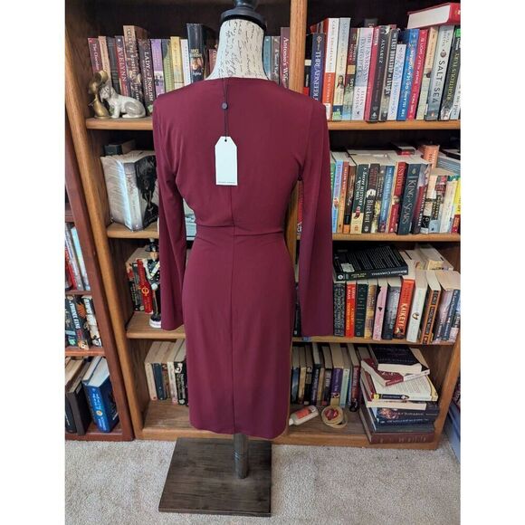 Brand New Universal Standard Women's Size 3XS XXXS Purple Long Sleeve Dress - Picture 2 of 7